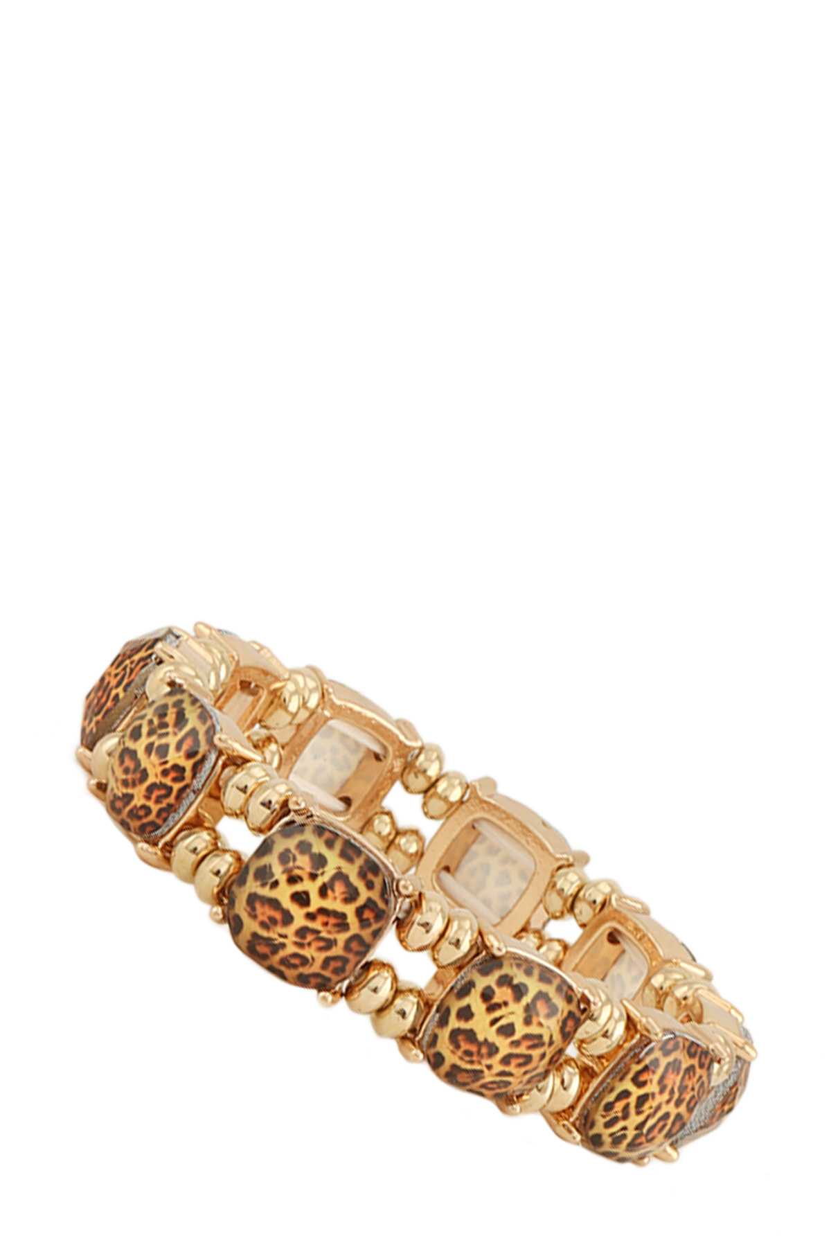 Leopard Stretch Bracelet