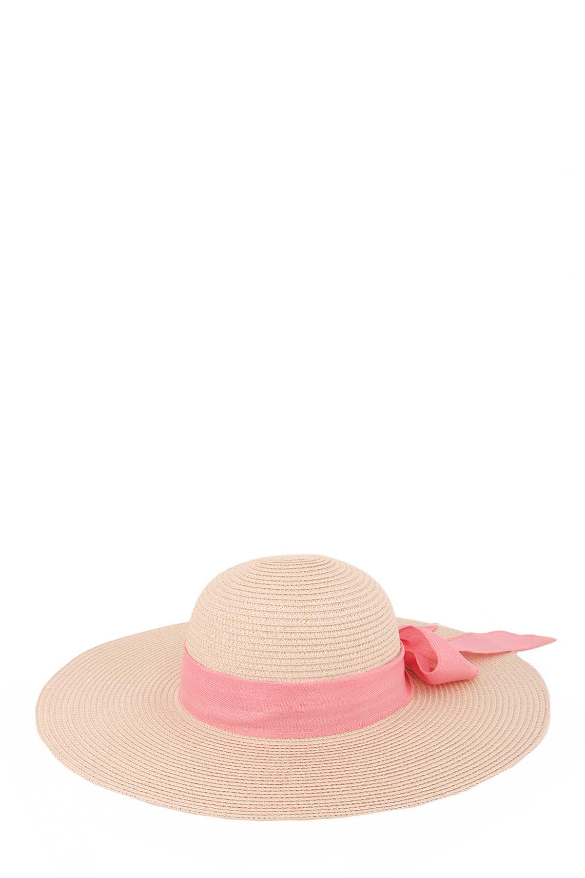 Straw Ribbon Wide Sun Hat