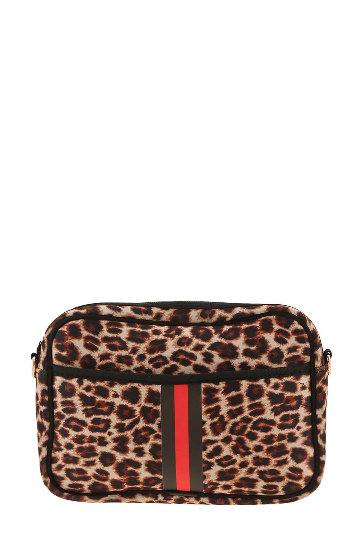 Rectangular Leopard Print Bag