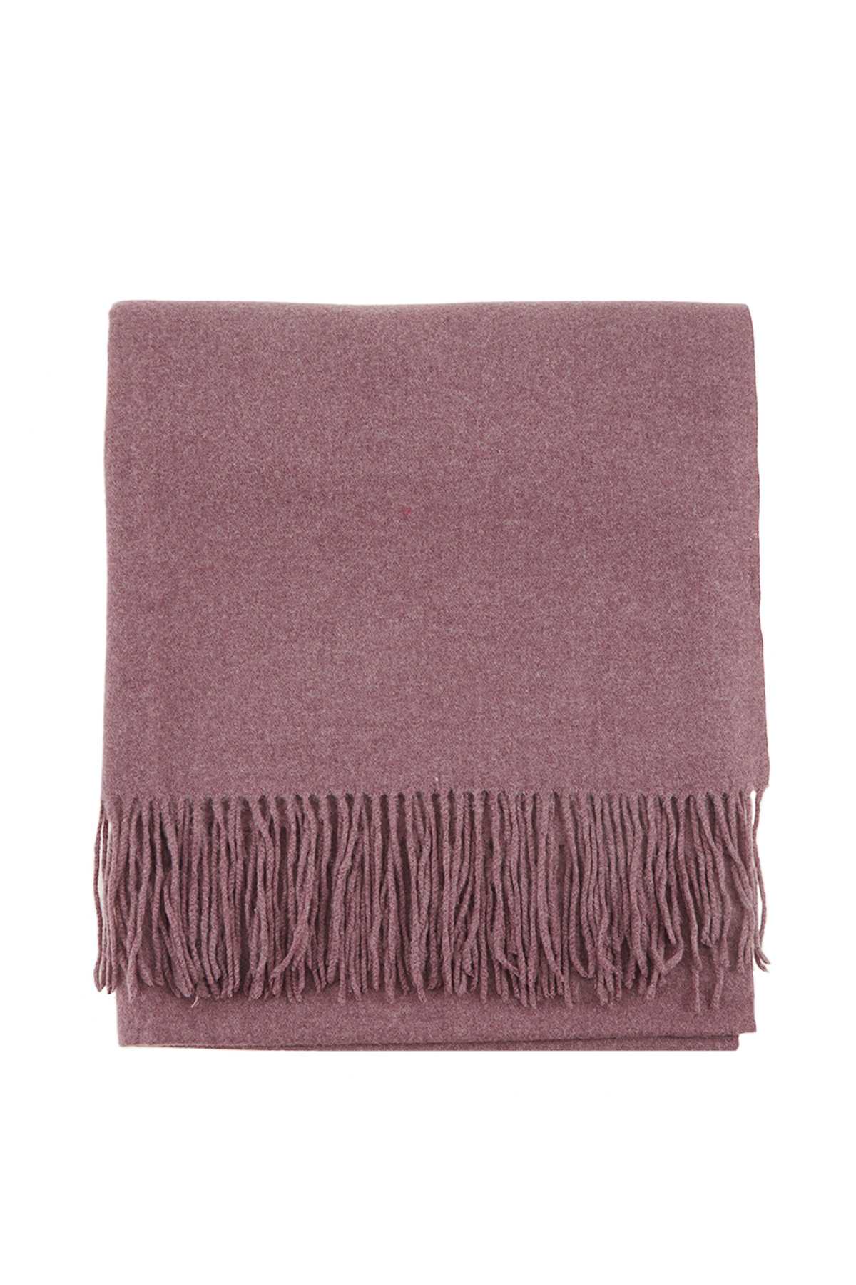 Solid Fringed Edge Scarf