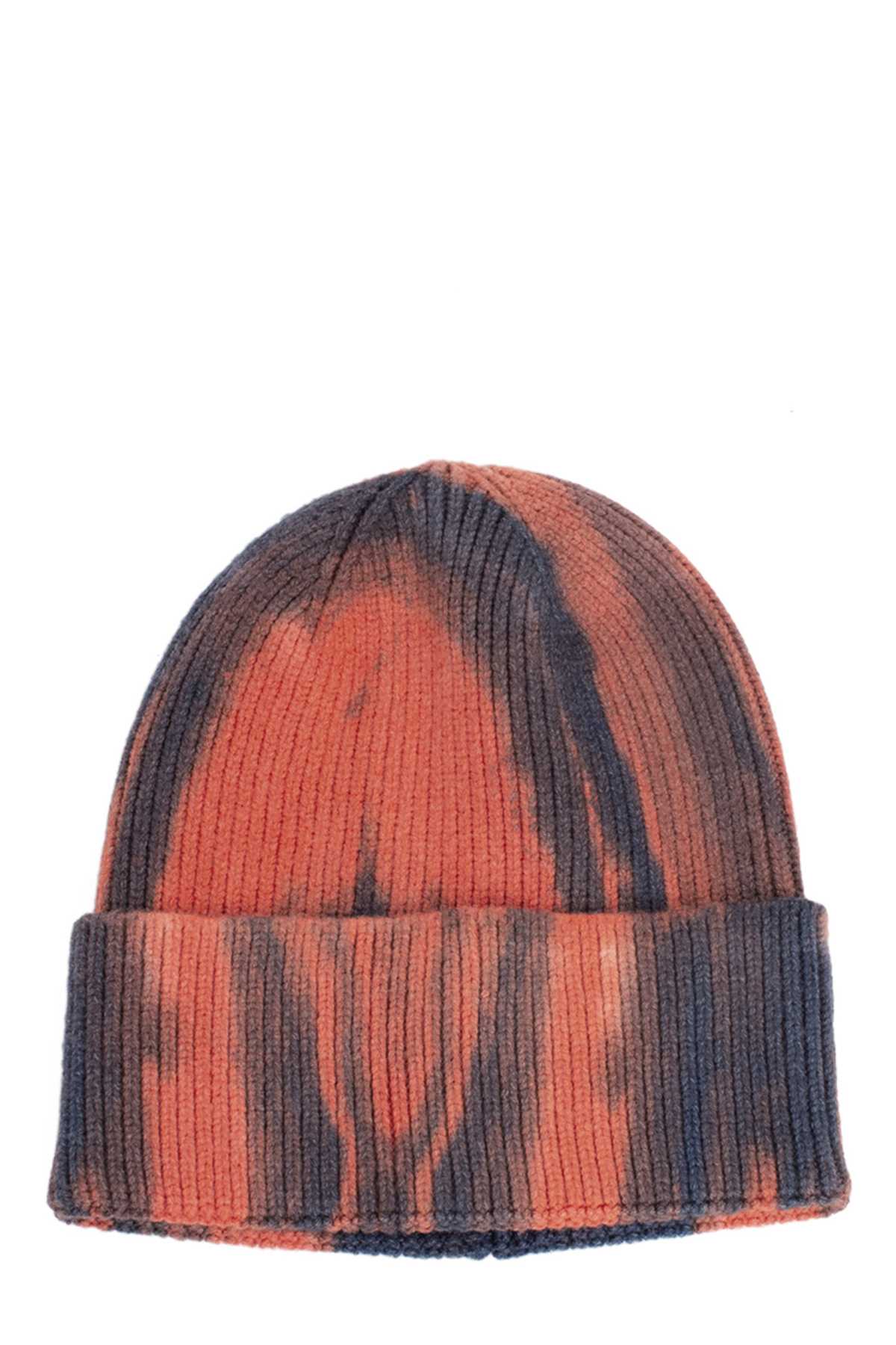 Retro Ripped Tie Dye Beanie