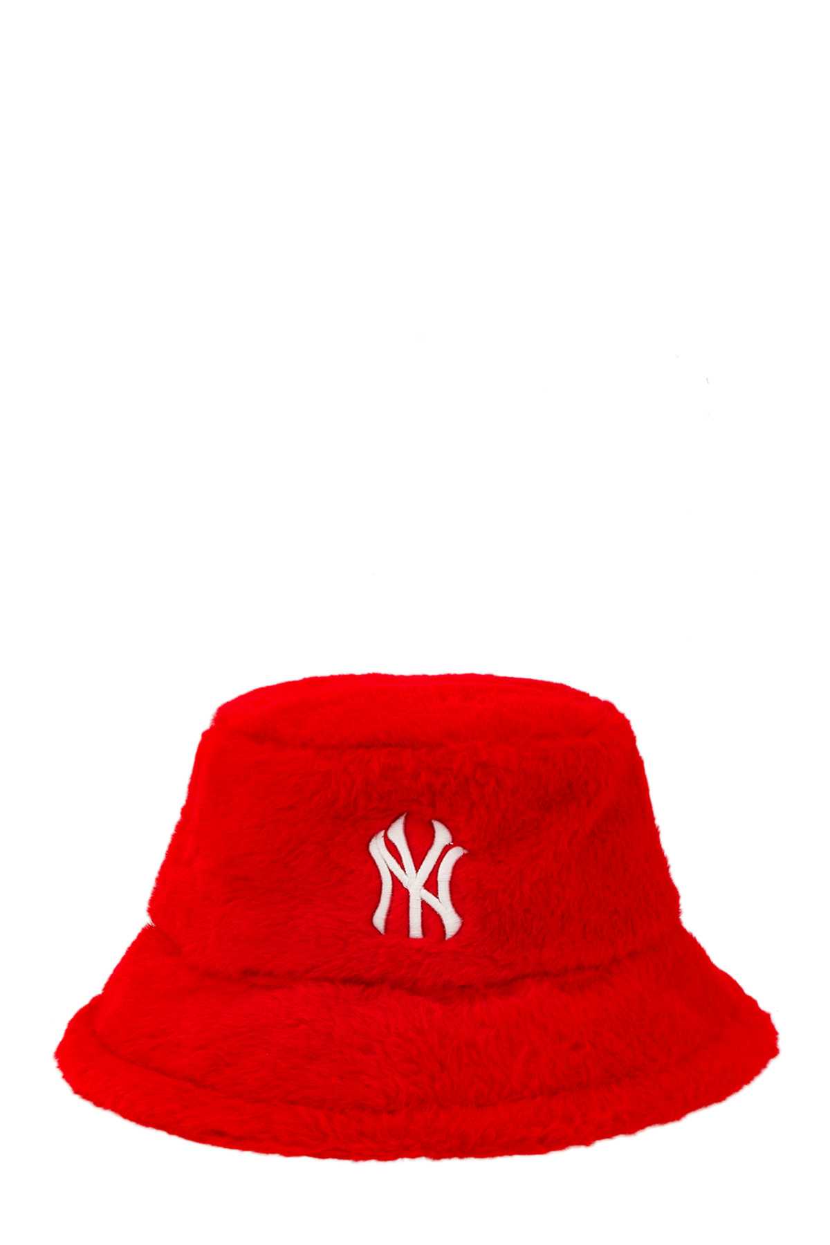 NY Embroidery Fur Bucket Hat