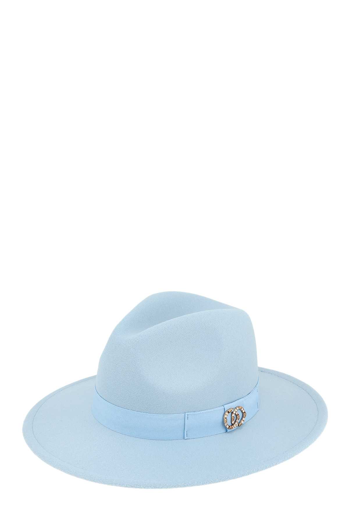 Double O Charm Fedora Hat