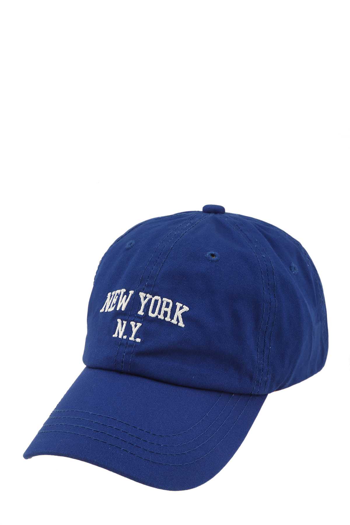 NEW YORK Embroidery Cotton Cap