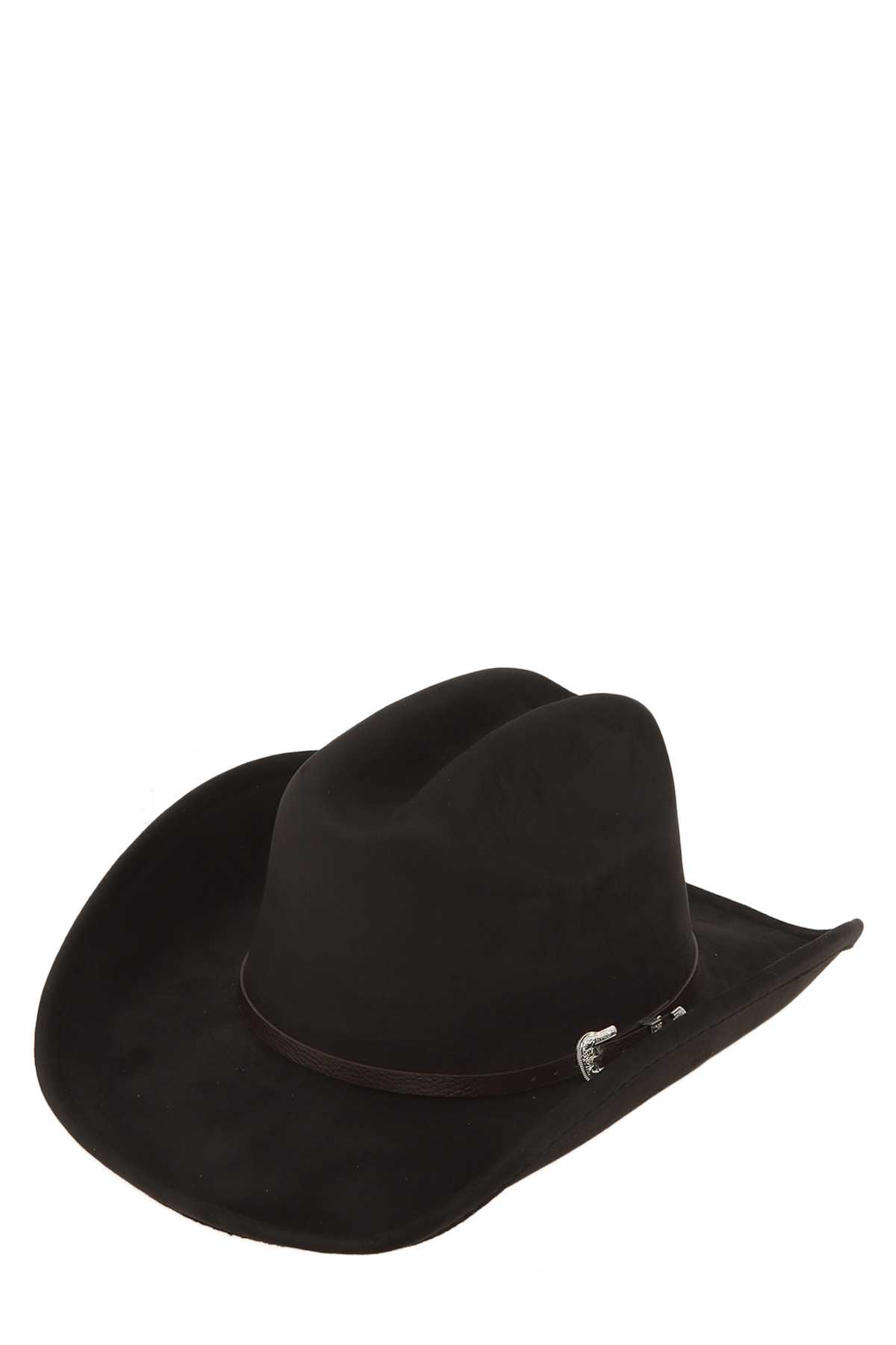 Fedora Hat with Buckle Accent