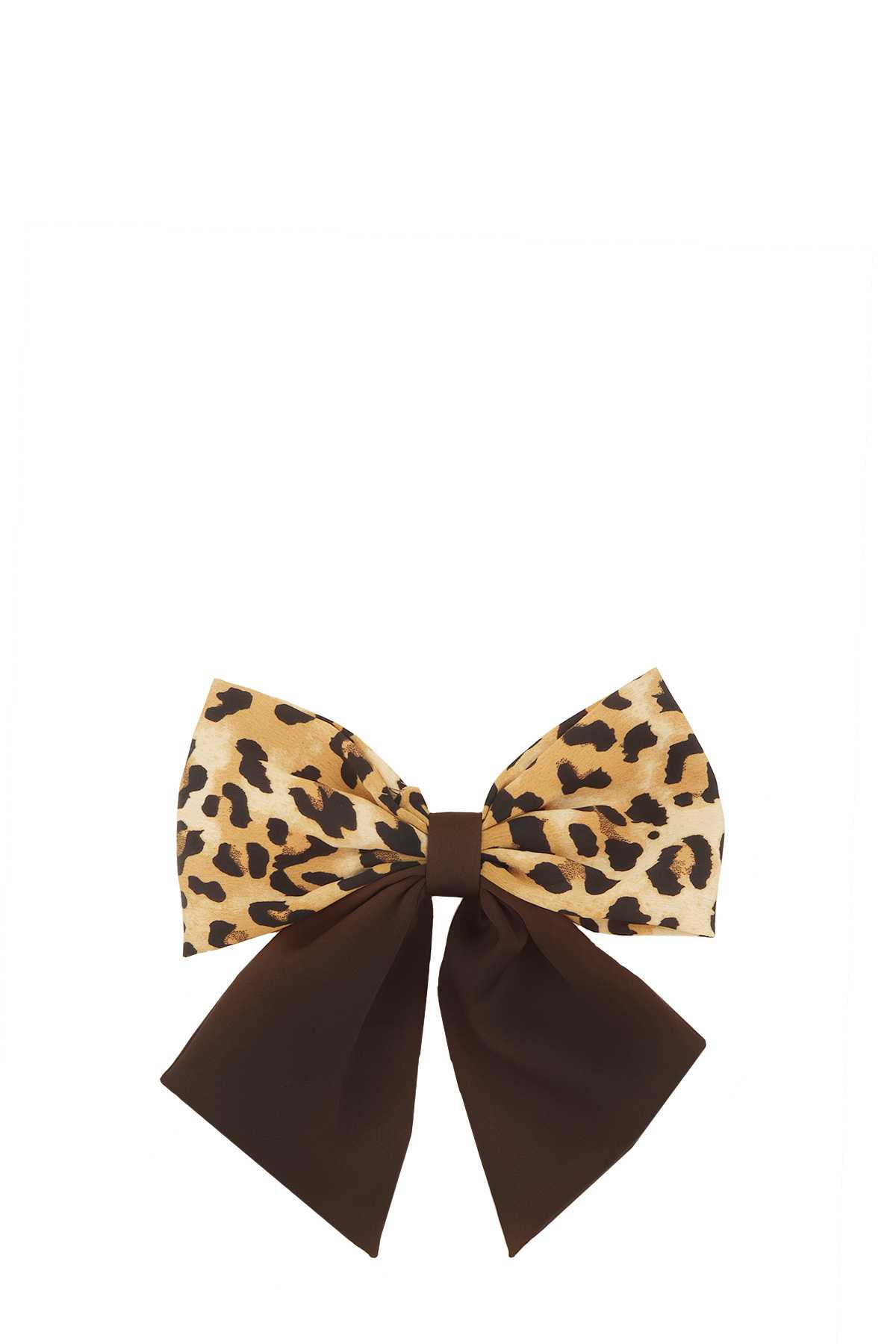 Leopard Print Hair Clip