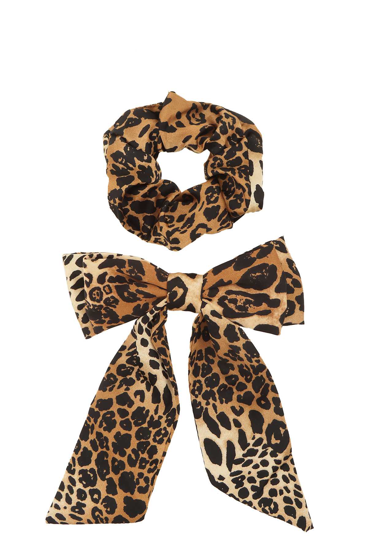 12 Pieces Leopard Print Hair Clip and Hair Tie