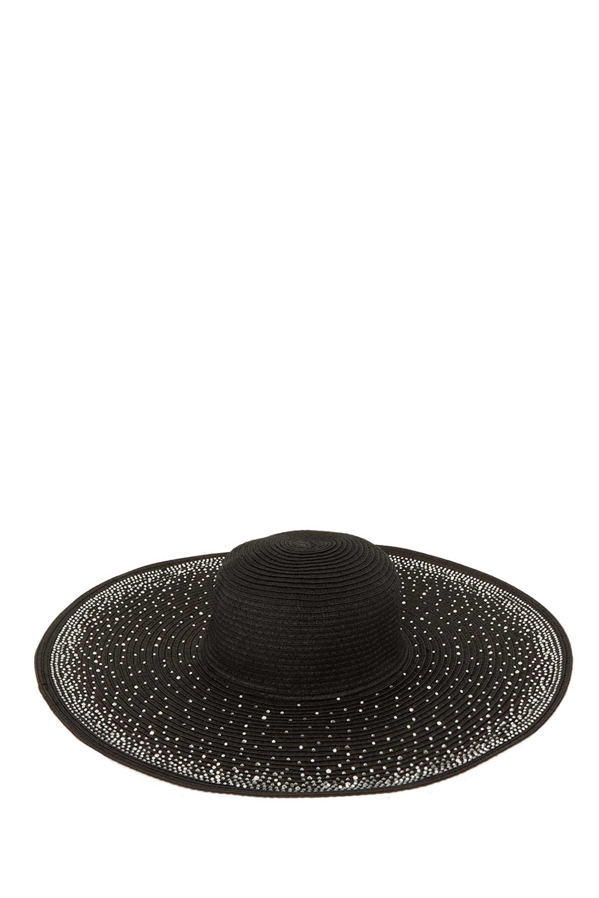Sparkle Rhinestone Floppy Sun Hat