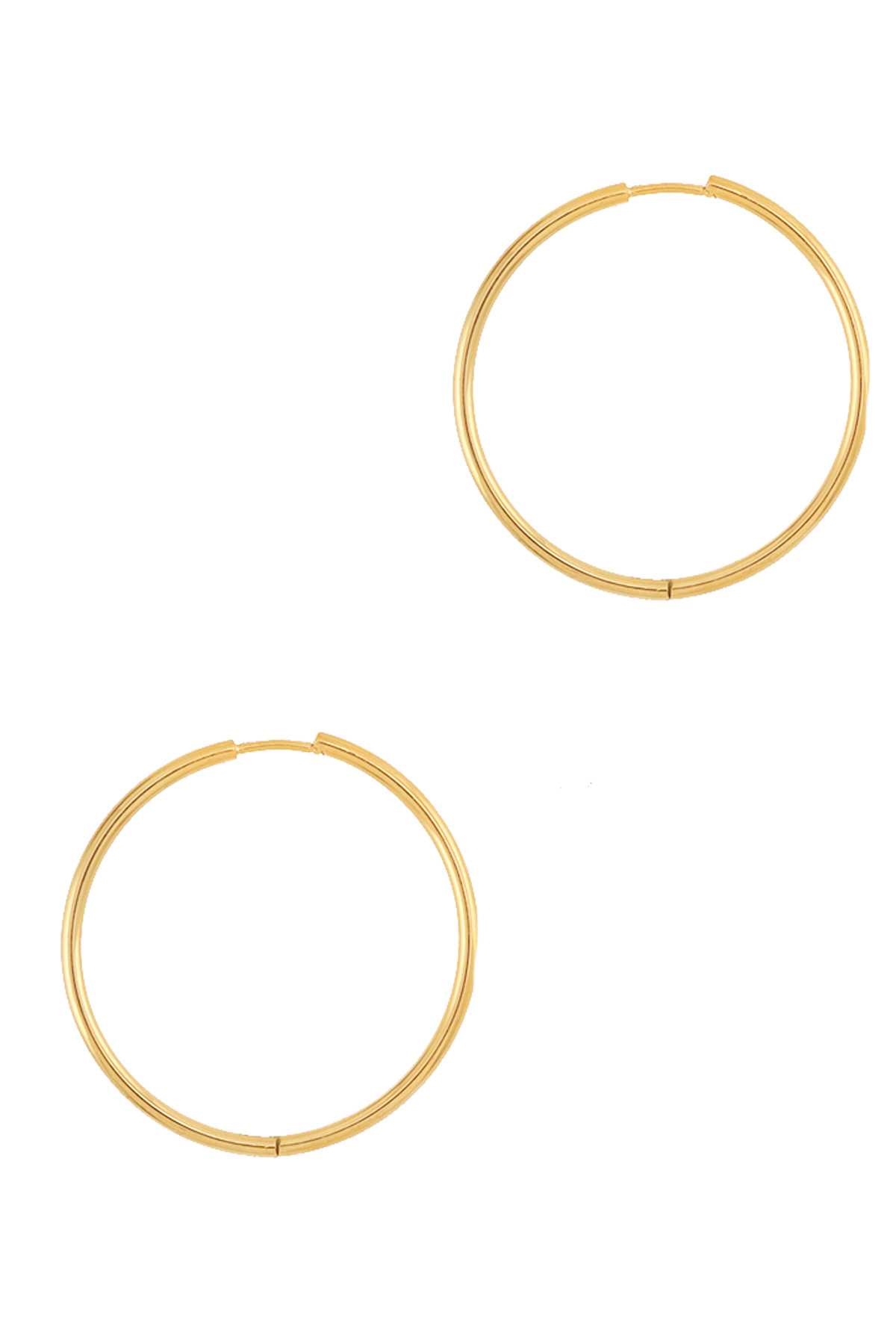 48mm Classic Tube Hoop Earring