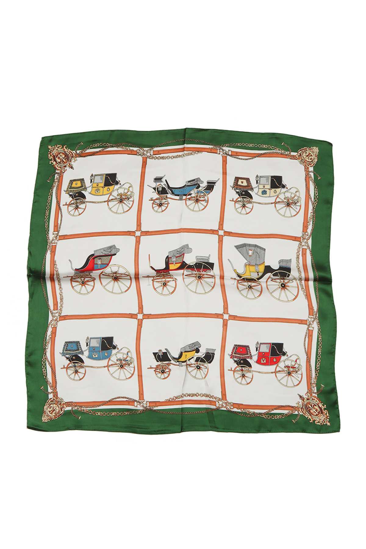 Carriages Print Bandana Scarf