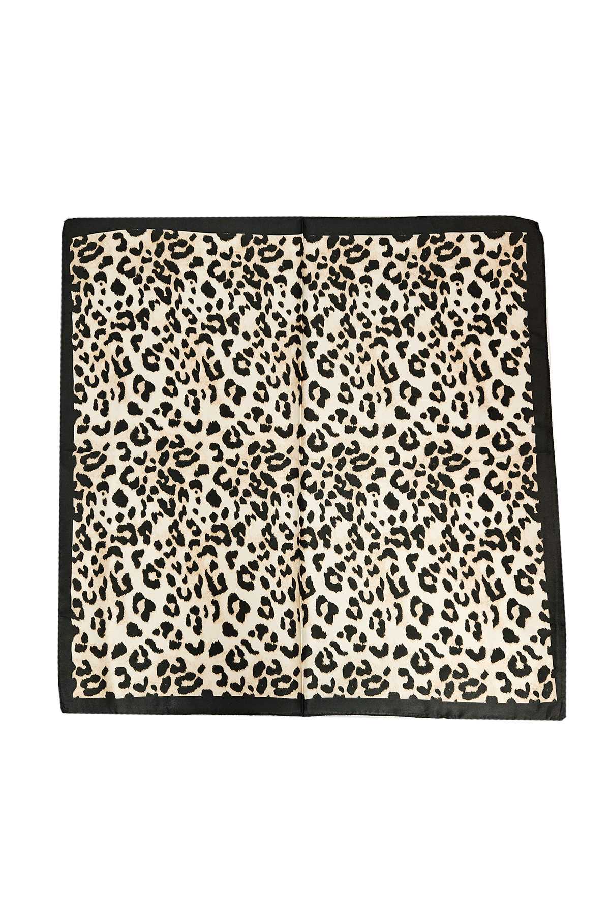 Leopard Square Bandana Scarf