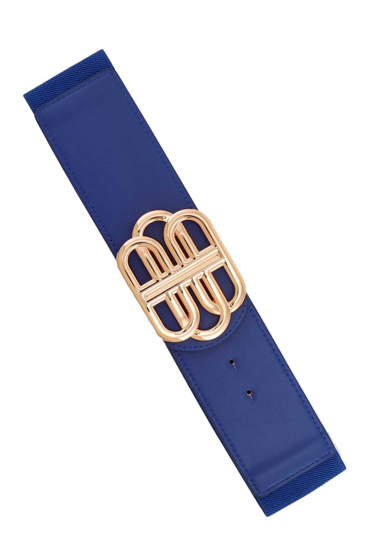 Geometric Buckle Elastic Belt