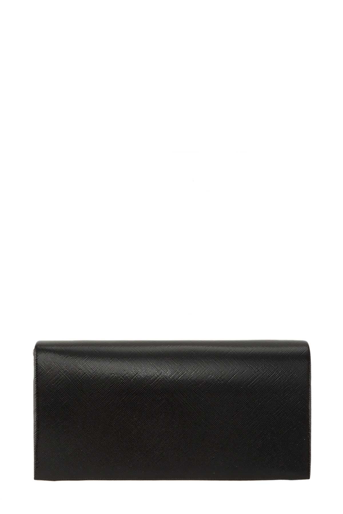 Shining Faux Leather Clutch Bag