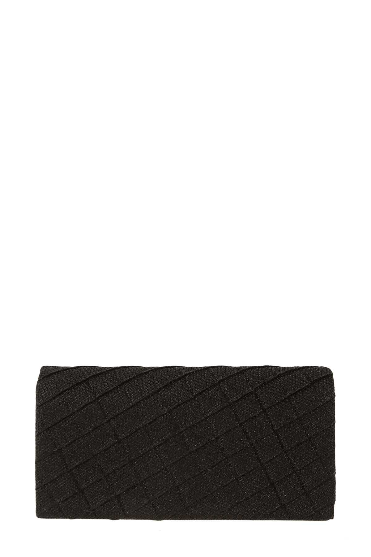 Glitter Quilted Clutch Bag