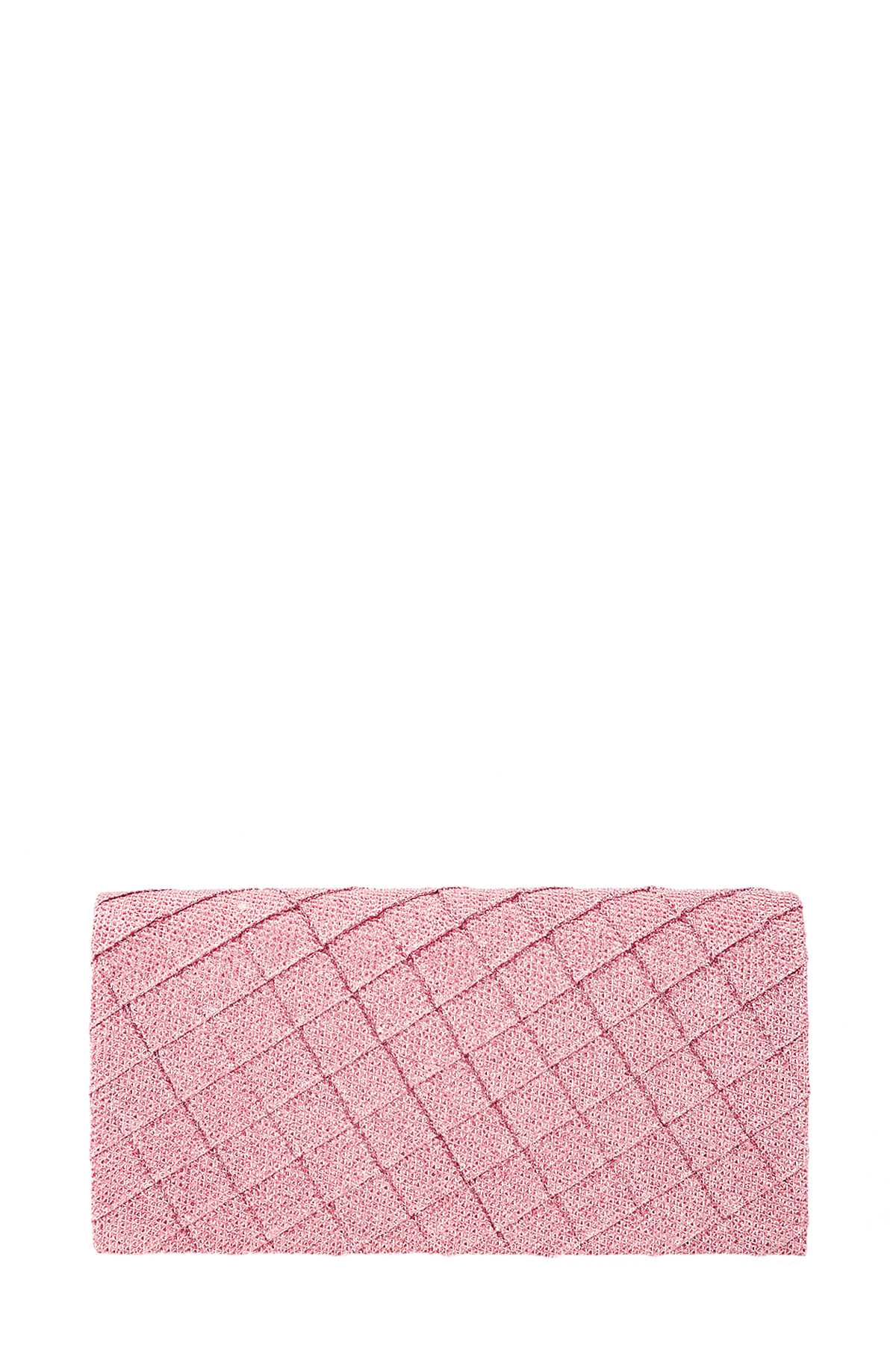 Glitter Quilted Clutch Bag