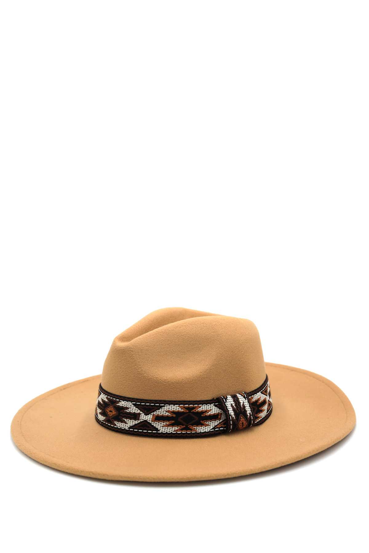 Tribal Band Panama Hat