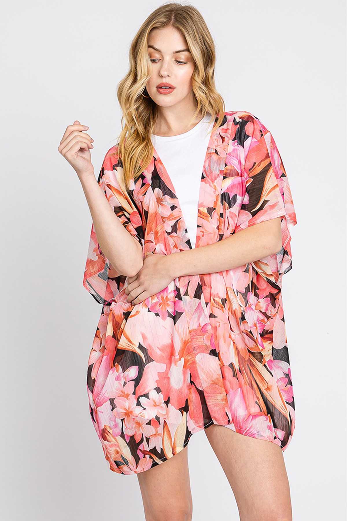 Floral Print Cover up