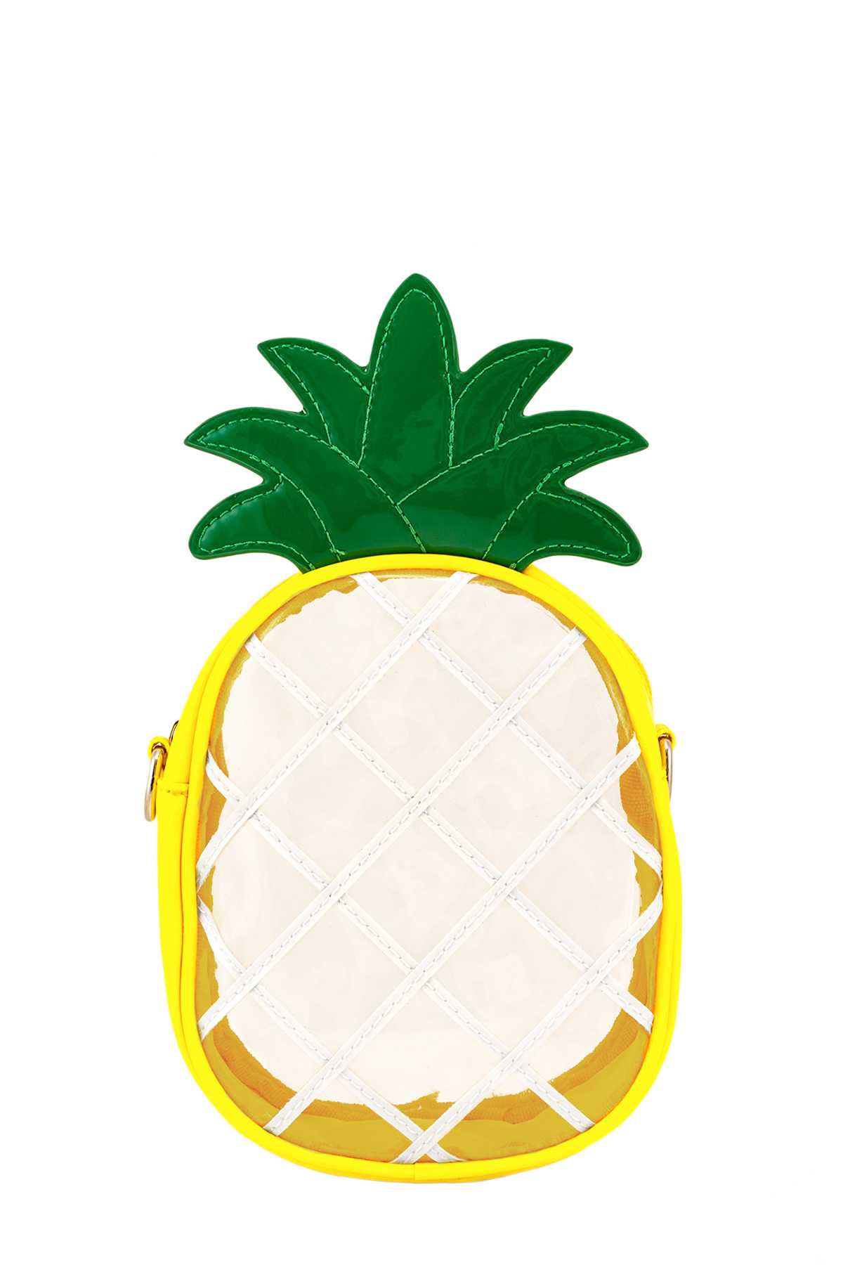 Clear Pineapple Crossbody Bag