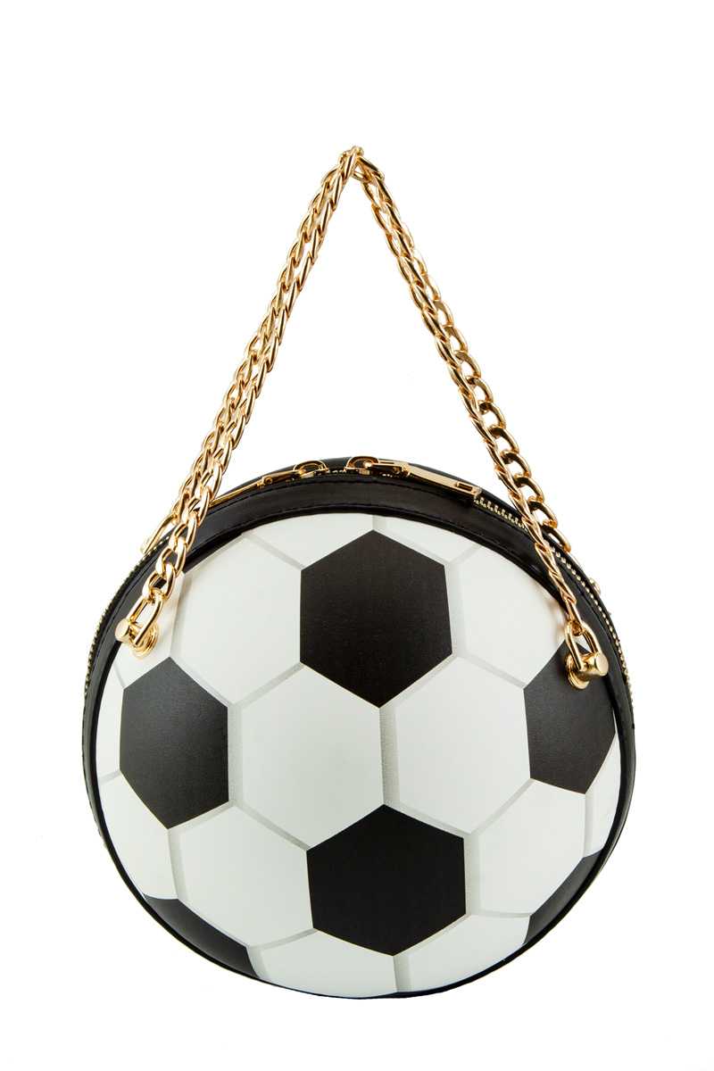 Soccer Ball Shape Crossbody Bag