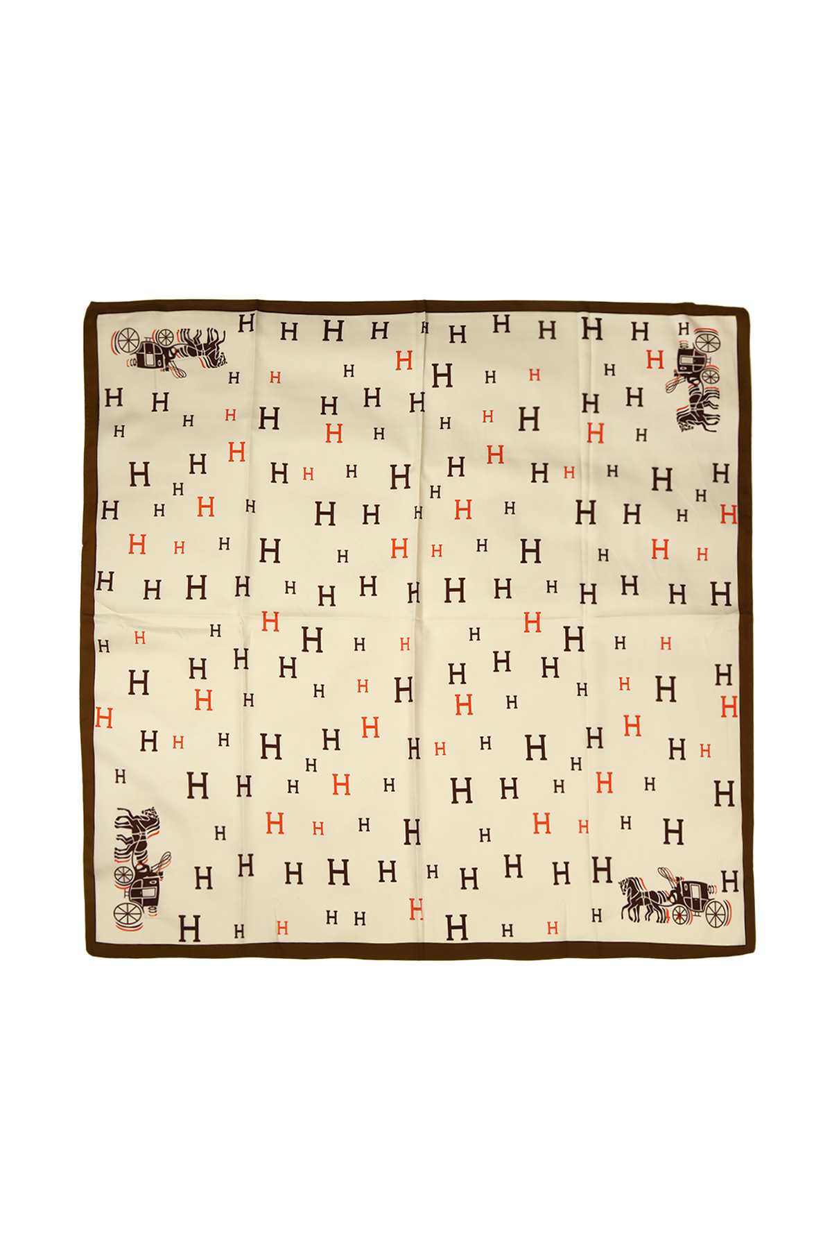H and Horse Patten Scarf