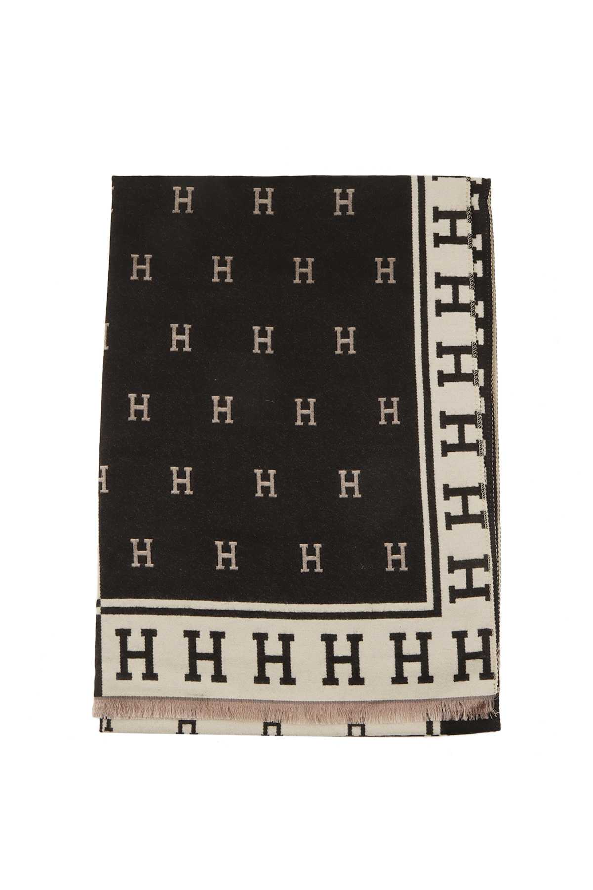 H Accent Printed Scarf