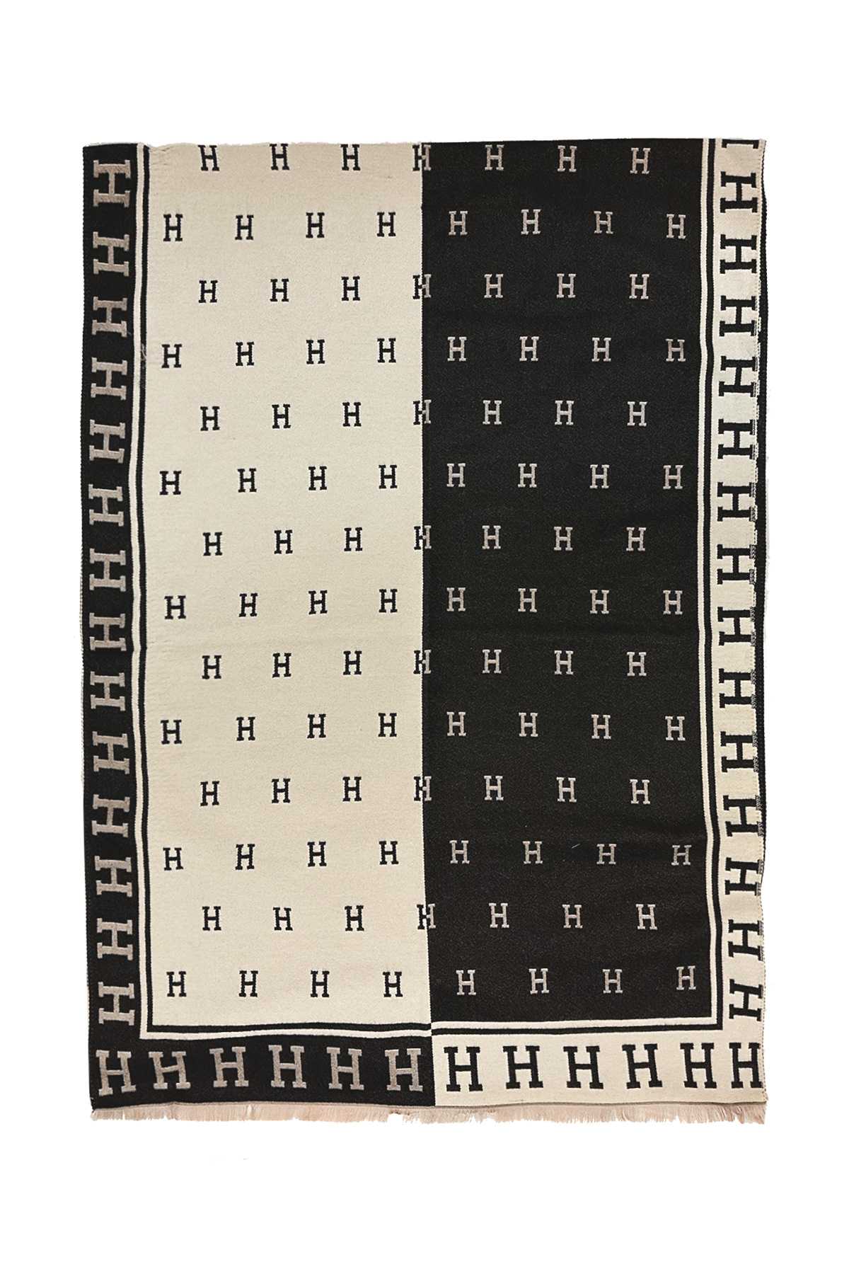 H Accent Printed Scarf